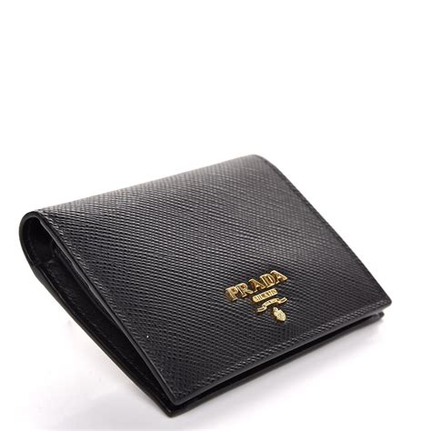 prada portafoglio saffiano wallet|authentic prada wallet sale.